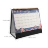 NUOBESTY Desk Calendar, 2025-2026 18 Months English Standing Flip Desktop