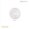 Fiskars 45mm Titanium Rotary Blades (2 Pack) - Rotary Cutter