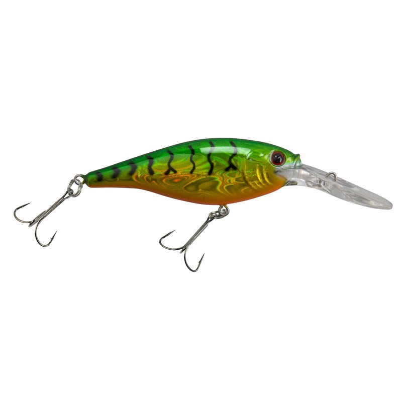Berkley Flicker Shad Fishing Lure, Slick Firetiger, 5/16 oz, 2