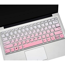 Keyboard Cover Skin for Lenovo Flex 5 14 2-in-1 Laptop, Lenovo Idepad S540 14", Lenovo IdeaPad 5 14 inch, Lenovo Flex 5 14" Keyboard Protector Skin - Gradual Pink