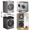 Niciksty Washer Dryer Stacking Kit, Universal Stacking Kit for Washer