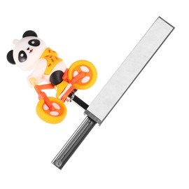 ABOOFAN Cute Panda Car Dashboard Ornament Dynamic Easy to Install Car Interior Accessory for Women Adorable Cartoon Doll Decoration for Center Console