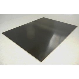 Gasoline and kerosene, oil resistant, acid resistant, heat resistant (280 °C), for packing making, camping equipment, Tigers polymer FR sheet (fluorine rubber) 0.1 x 12.6 x 7.9 inches (2 mm) x 12.6