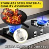 Liujiami 2 Pcs Gas Stove Knobs - Cooker Knob Replacement