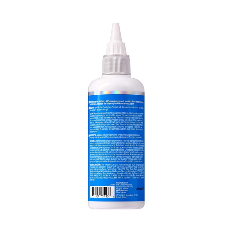 Kiss Tintation Semi Permanent Hair Colour With Argan oil, Aloe