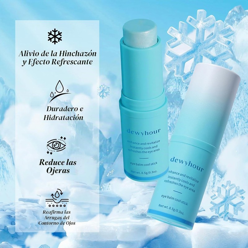 Dewyhour - Bálsamo refrescante para debajo de los ojos para