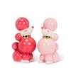 Abbott Collection 27-PINKIE-518 Pink Poodle Salt and Pepper Shaker Set,