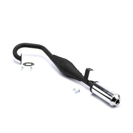 Unbranded Exhaust Pipe Muffler For 49cc 50cc 2 Stroke Engine Pocket Bike ATV Mini Quad