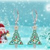 Celtic Christmas Tree Earrings Christmas Earrings Women Dangle Xmas S925