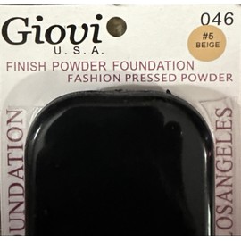Giovi Finish Powder Foundation 046 Beige-Brand New-SHIPS N 24 HOURS