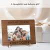 Desk Wood Picture Frame with stand, Gift for Women Aunt,