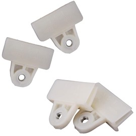 YehVeh 4 Pack Window Door Glass Channel Clips Replacement Car Window Door Regulator Holder Sash Clips Pivot Bracket for Toyota Tacoma Previa RV4 Pick Up Paseo Honda Accord Civic