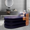 Foldable Portable Soaking Inflatable Bathtub with Electric Air Pump,Eco-Friendly Bathing