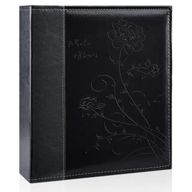 Artmag Photo Album 8x10 Clear Pages Leather Cover Slide in Album Holds 100 Vertical 8x10 Photo Album Scrapbook Picture Artwork or Postcards Storage (Black)