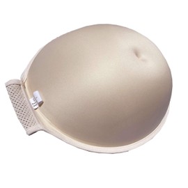 BIMEI Fake Pregnancy Belly Sponge Belly Film Props Tv Series Props Spoof Costume Cosplay Lightweight (Beige, Quadruplet)