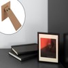 NICENEEDED 2 PCS 4.13 Inch Easel Back Picture Frame, Photo
