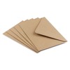 DJP C6 Kraft Fleck Envelopes Natural Brown 114mm x 162mm