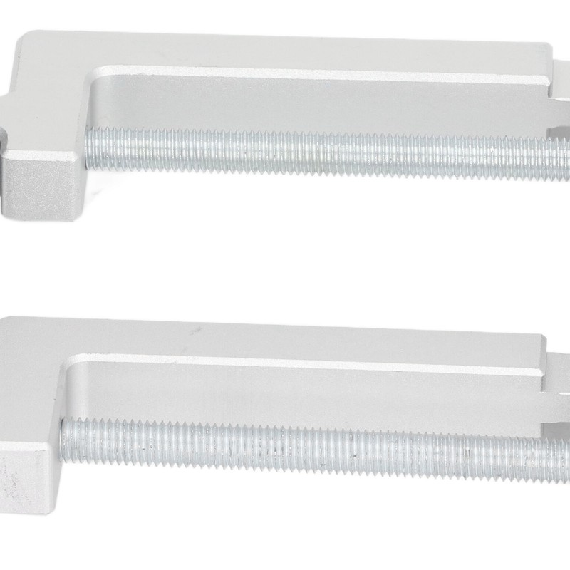 2Pcs Woodworking Fence Clamp Aluminum Alloy Multifunctional Woodworking Fence Fixing