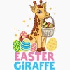 CafePress Cute Giraffee Easter Egg Basket Boy Greeting Cards Greeting