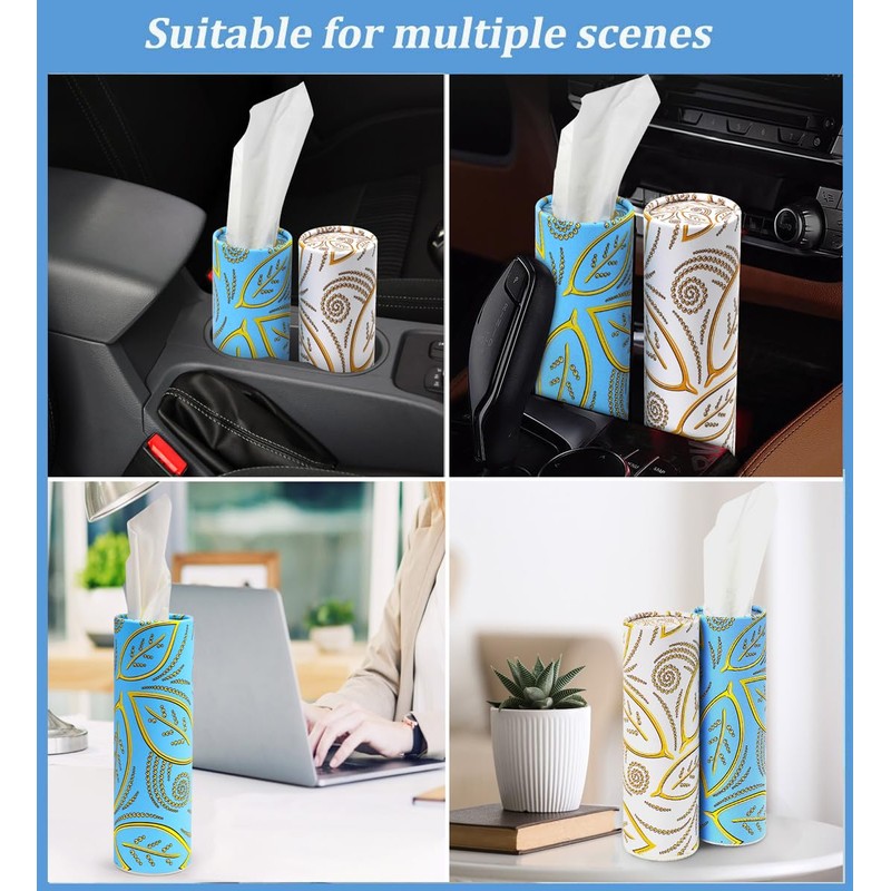 Car Tissue Refill Kit, Travel Tissues, Tissue Refill for Car