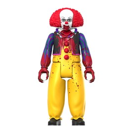 SUPER7 - IT Pennywise (Salpicaduras de Sangre) Figura de reacción de 9,5 cm