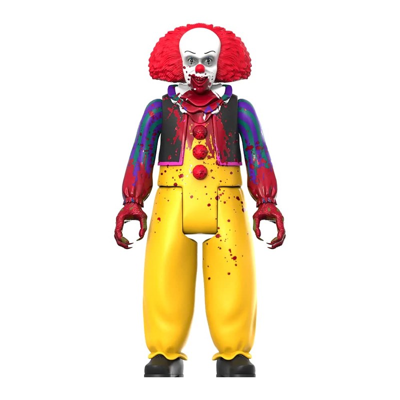 SUPER7 - IT Pennywise (Salpicaduras de Sangre) Figura de reacción