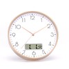 Wall Clock, Radio Clock, Diameter 11.8 inches (30 cm), Silent