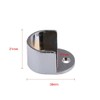 Sharplace Curtain Pole Recess Wall Bracket Curtain Rods Finials Window
