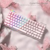 Womier Keycaps - Jelly Keycaps 60 75 100 Percent, Crystal