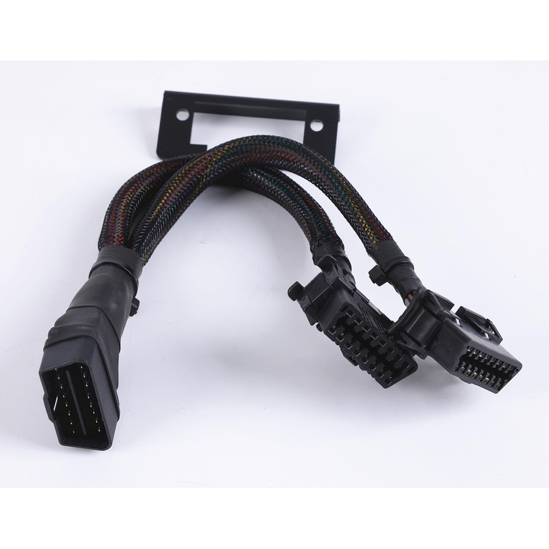 Underdash OBD2 Splitter Y Cable OBDII 1 Male to 2