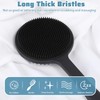 Cepillo corporal de silicona para ducha ElevateTech 5011BYHW4159 con mango