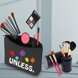 PWHAOO Musical Inspired Gift Broadway Cosmetic Bag Dr Cat Fans Cosmetic Makeup Bag (UNLESS B)