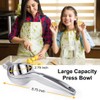 Beeyoka Lemon Squeezer Stainless Steel,Premium Manual Fruit Juicer with Heavy