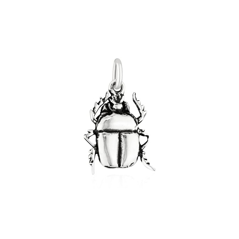 NKlaus 7465 Scarab Pendant 925 Silver Egyptian Lucky Charm 2