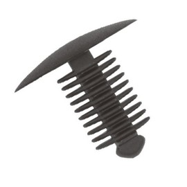 Fir Tree Plastic Trim Clips- Fits 9-10mm hole- 24mm Head x25 - FREE FIRST CLASS UK POSTAGE!