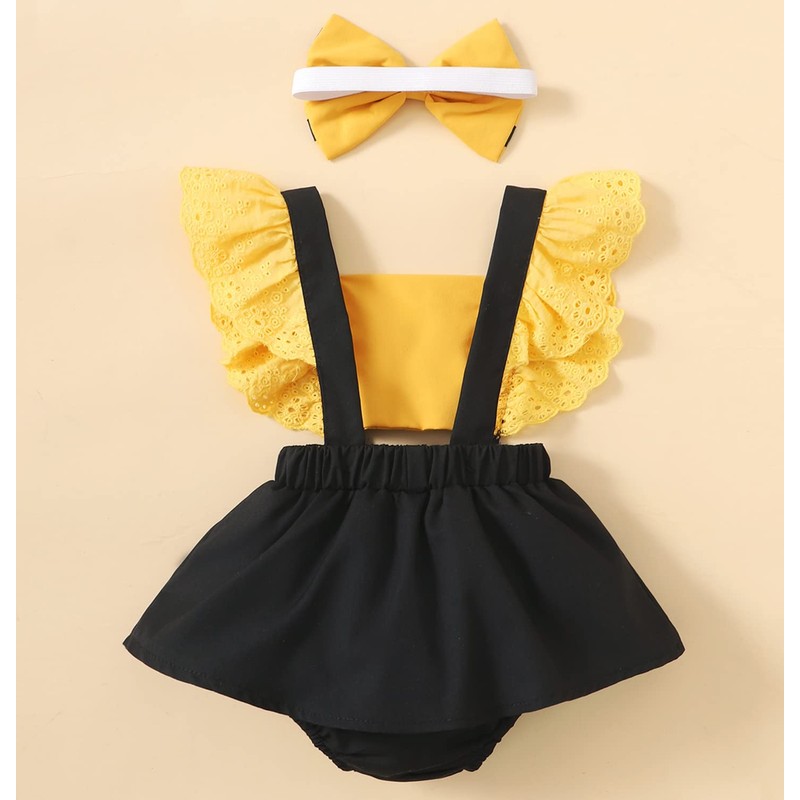AGQT - Disfraz de abeja para bebé y niña, talla