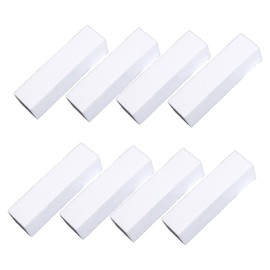 Healvian 20pcs Glitter Nail Manicure Sanding Blocks Fine Grit Nail Files for Home Salon Use