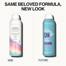Pacifica Pacifica Bacne Acne Cleanser Spray - Bacne Warrior - Body Spray for Acne Treatment - w/ 2% Salicylic Acid Niacinamide & Aloe - for Body, Chest & Back Acne for Teens & Adults Vegan Dermatologist Tested