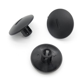 VVO Fasteners- Black Plastic Windscreen Cowl/Scuttle Panel Clips for Renault Scenic, (Pack of 10)