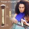 Grehge akeup Brush, Travel Makeup Brush Set, All in One