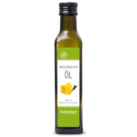Bio Nachtkerzenöl 250ml nativ und kaltgepresst I 100% rein von bioKontor