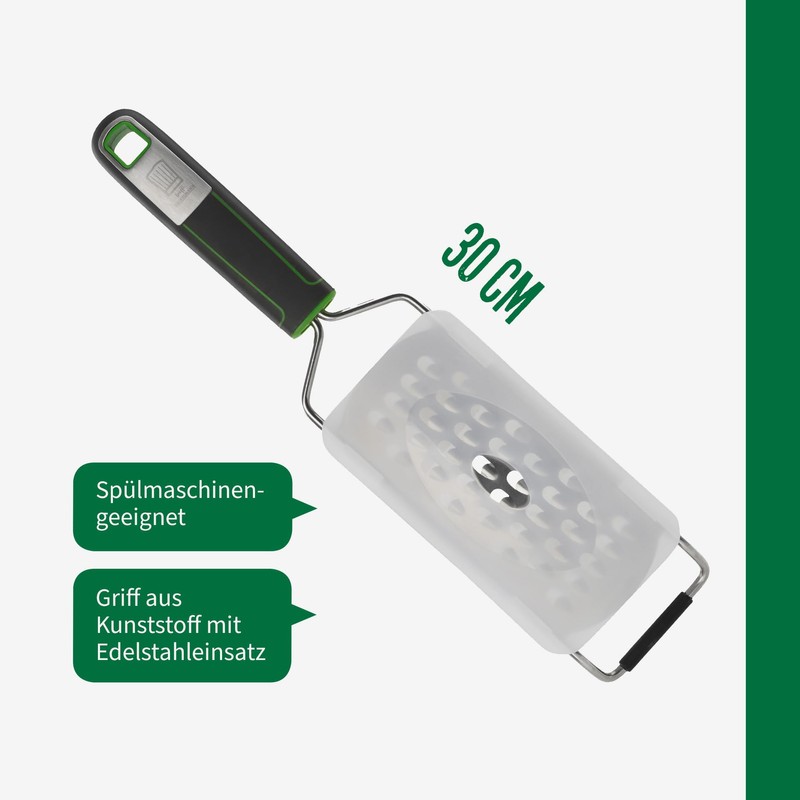 Chefkoch Premium Coarse Hand Grater - For Coarse Grating Cheese,