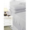 AIMANE® Non Iron Percale 4FT Small Double Fitted Sheet Poly