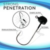 Reaction Tackle Shroom Jig 1/15 Chartreuse Weeds