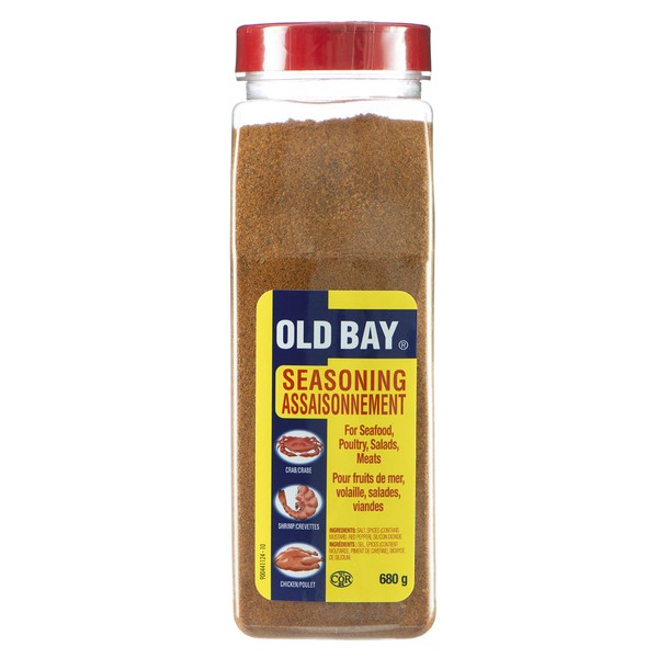 Old Bay, Seasoning for Seafood Poultry Salads Meats, Original Blend, 680g
