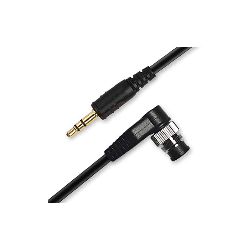 Pixel Remote Shutter Release Connection Cable DC 3.5 mm Jack