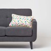 Homescapes Colourful Polka Dot Cushion Cover 30 x 50 cm