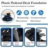 Adjustable Deck Support with Hidden Deck Fasteners, 10 PCS Pedestal