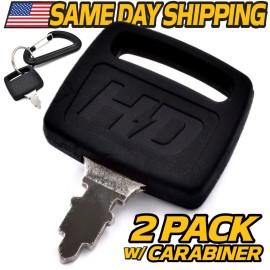 HD Switch (2 Pack) Starter Ignition Switch Key fits Exmark Lazer Z & Toro Z Master 63-8360