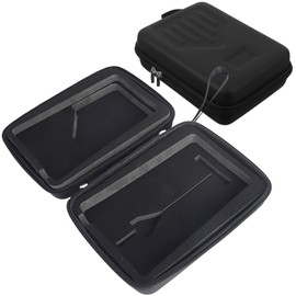 NOELAMOUR Kalimba Case, 17 Keys, 17 Keys, Storage Case, Bag, Thumb Piano, Shockproof, Waterproof, Black, Modern